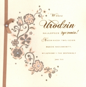 Karnet Urodziny Diamond UK-07
