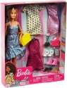 Barbie Lalka blondynka + Imprezowe ubranka (GDJ40)