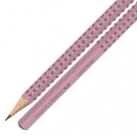 Ołówek Faber-Castell Grip 2001 B Rose Shadows - różowy (517054 FC)
