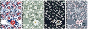Kołozeszyt A4/80K kratka Flower