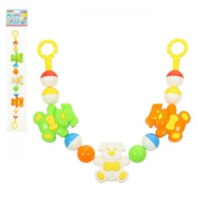Grzechotka Polesie zawieszka Ulubione psiaki 54 cm (71545)