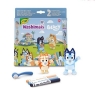 Figurki zmywalne do malowania Bluey 2szt