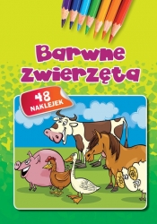 Barwne zwierzęta Kolorowanka