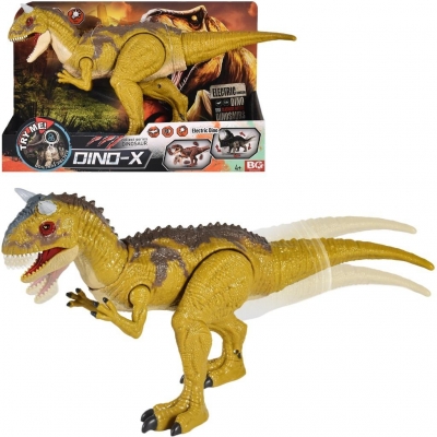 Dinozaur na baterie z głosem i dźwiękiem