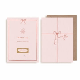 Kartka zdrapka - Mamusiu kocham Cię