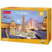 Puzzle 3D: Cityline - Paryż (306-20254)