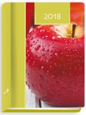 Terminarz 2018 - B7 Kolorowy - jabłko