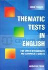 Thematic Tests in English Colin Phillips