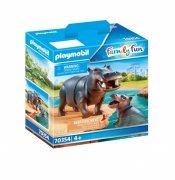 Playmobil Family Fun: Hipopotamy (70354)