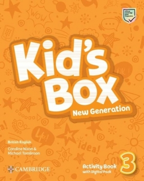 Kid's Box New Generation 3 Activity Book with Digital Pack British English - Nixon Caroline, Tomlinson Michael