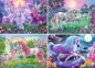 Ravensburger, Puzzle 4x100: Magiczne jednorożce (05654)