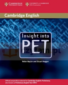 Insight into PET SB - Naylor Helen, Stuart Hagger
