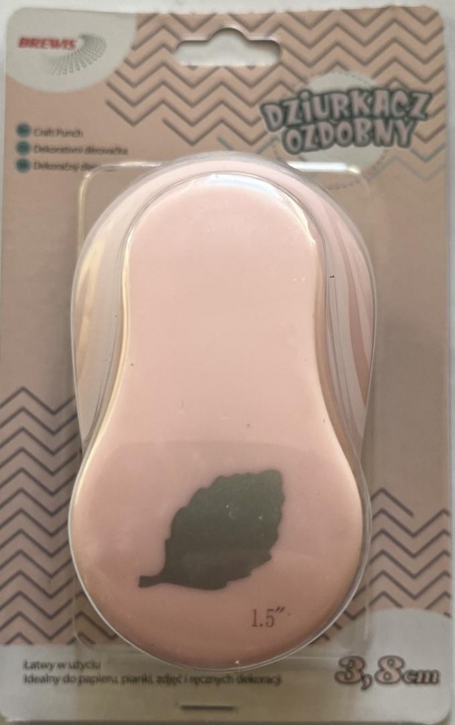 <img src='https://webimage.pl/pics/545/8/d5907611708545.jpg' style='height:440px' /> Dziurkacz ozdobny Liść 3.8cm