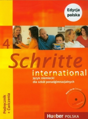 Schritte international 4 Podręcznik z ćwiczeniami + CD / Zeszyt maturalny Pakiet Język niemiecki - Daniela Niebisch, Penning Hiem