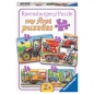 Ravensburger, Moje pierwsze puzzle 2-4-6-8: W pracy (6954)