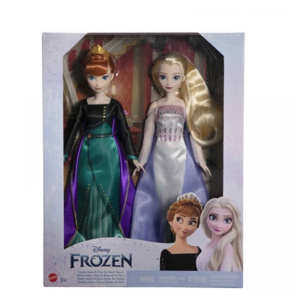 Disney Frozen Zestaw lalek Anna i Elsa (HMK51)