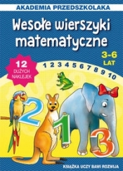 Wesołe wierszyki matematyczne 3-6 lat - Joanna Paruszewska