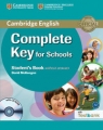 Complete Key for Schools Student's Book without Answers + Testbank McKeegan David