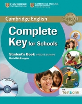 Complete Key for Schools Student's Book without Answers + Testbank - McKeegan David