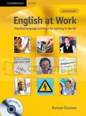 English at Work + CD - Cosgrove Anthony