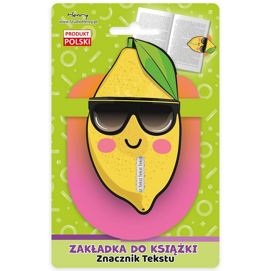 Zakładka do książki - Cytryna