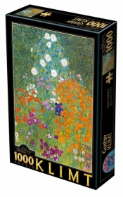 Puzzle 1000: Kwiaty w ogrodzie, Klimt