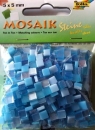 Mozaika kamyczki 5x5mm niebieska