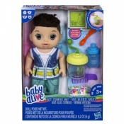 Baby Alive Lala Słodka Przekąska Brunet (E0636)