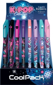 Coolpack, Długopis wymazywalny - K-Pop Dark, 1 szt