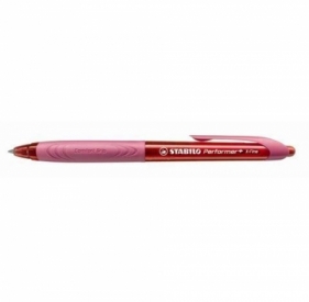 Długopis Performer+ X-Fine czerwony/róż (10szt)