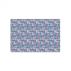 Podkład na biurko Biurfol LAMA - mix nadruk 380 mm x 580 mm (NPB-02-10)