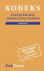 Kodeks postępowania administracyjnego - <br />