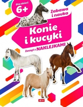 Konie i kucyki Zeszyt z naklejkami