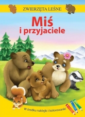 Zwierzęta leśne Miś i przyjaciele - Grażyna Nowak-Balcer