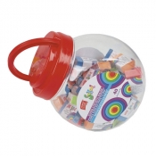 Gumka kolorowa mała 40 sztuk - <br />