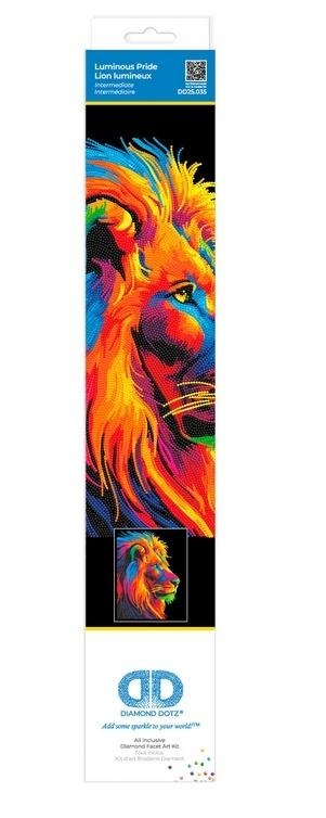 Diamond Dotz - Flocked Neon Luminous Pride