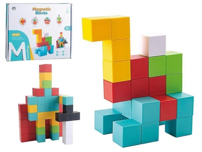 Klocki magnetyczne 80el