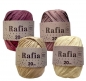Rafia na szpulce 20m Satin Gold, 12 szt.
