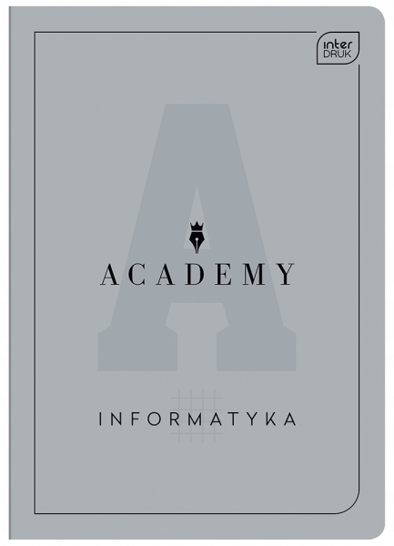 Interdruk, Zeszyt A5 Academy, 60 kartek w kratkę - Informatyka