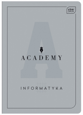 Interdruk, Zeszyt A5 Academy, 60 kartek w kratkę - Informatyka