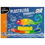 Plastelina spaghetti Kidea, 8 kolorów (DRF-49547)