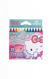 Coolpack, Kredki świecowe Hello Kitty - Pink 1, 12 szt (10548PTR)