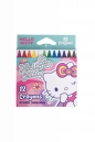 Coolpack, Kredki świecowe Hello Kitty - Pink 1, 12 szt (10548PTR)