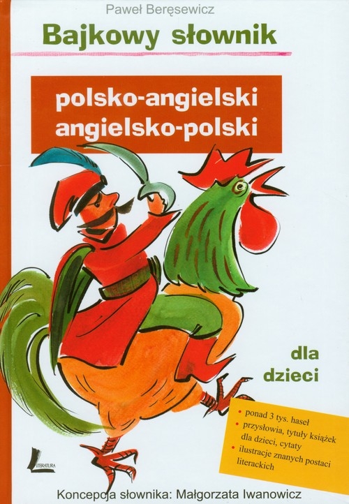 Bajkowy słownik polsko angielski angielsko polski dla dzieci