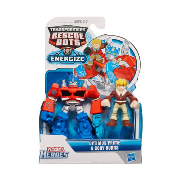HASBRO TRA Figurki Optimus i Cody (A0672EU40/A2108)