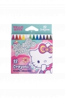 Coolpack, Kredki świecowe Hello Kitty - Pink 1, 12 szt (10548PTR)