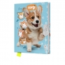 Pamiętnik z kłódką 80 kartek - Corgi