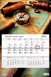 Kalendarz 2026 jednodzielny Kompas