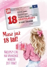 Karnet urodziny 18