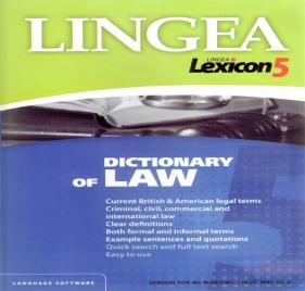 Lingea Dictionary of Law Lexicon 5